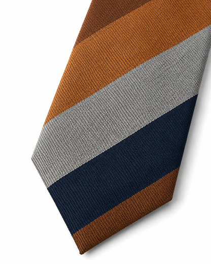 Sunset Stripe - Cotton Blend Tie