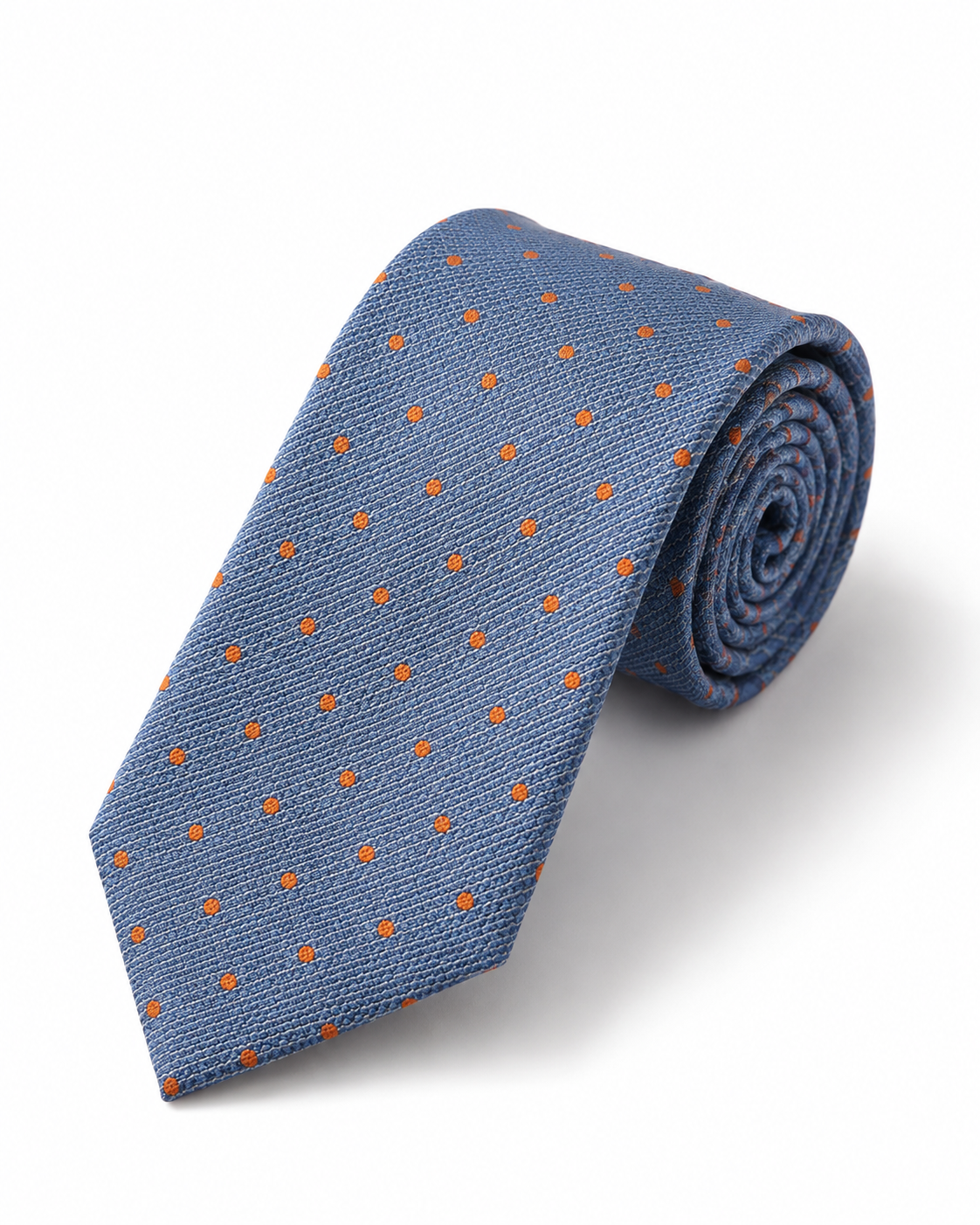 Brilliant Blue - Cotton Blend Tie