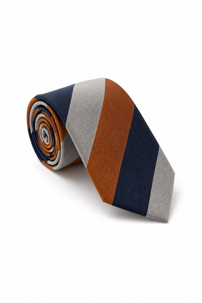 Sunset Stripe - Cotton Blend Tie